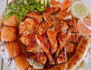Cách Chọn Gà Nướng Ngon - Gà nướng Cơm Lam Hòa Phát